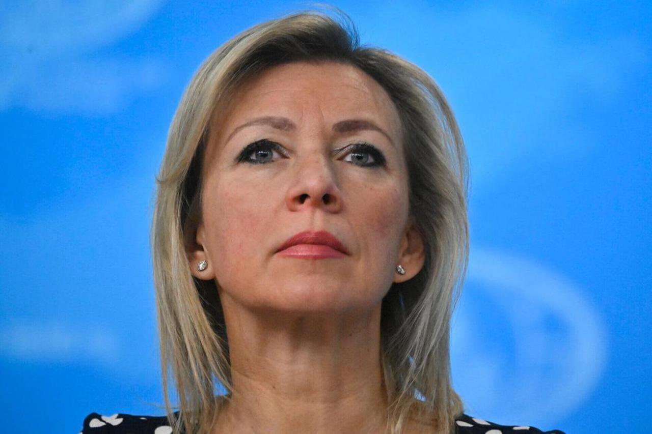 Russian Foreign Ministry spokeswoman Maria Zakharova attends Foreign Minister Sergey Lavrovs annual end-of-year press conference in Moscow on Jan. 18, 2024. (AFP Photo)
