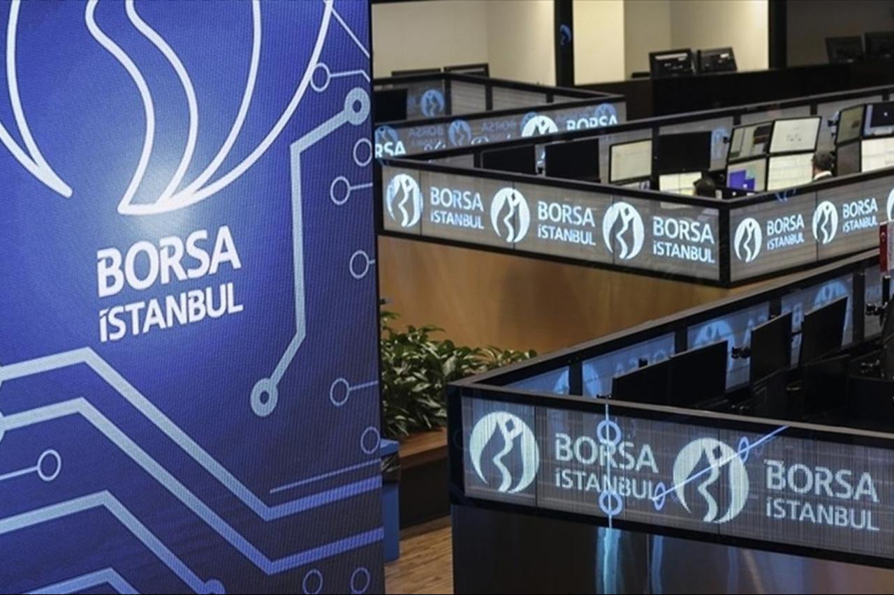Interior view of Borsa Istanbul’s trading floor in Istanbul, Türkiye. (AA Photo)