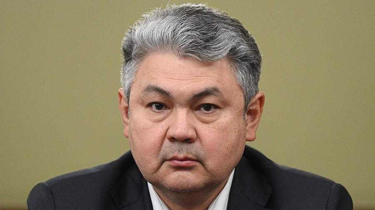 Yermek Kosherbayev, Minister of Foreign Affairs of Kazakhstan, accessed  on April 26, 2026. (Photo via Gazeta)