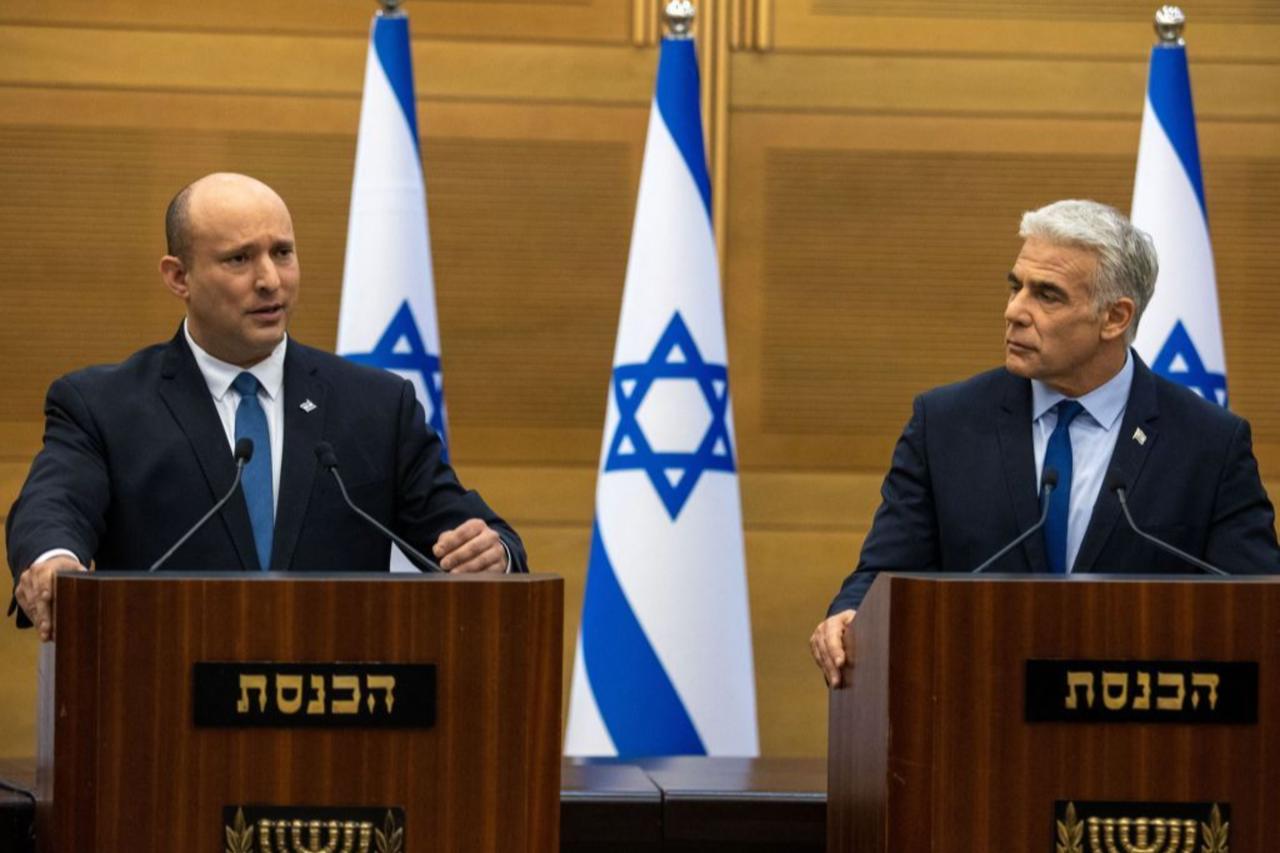 Netanyahu's two biggest rivals join forces ahead of October election