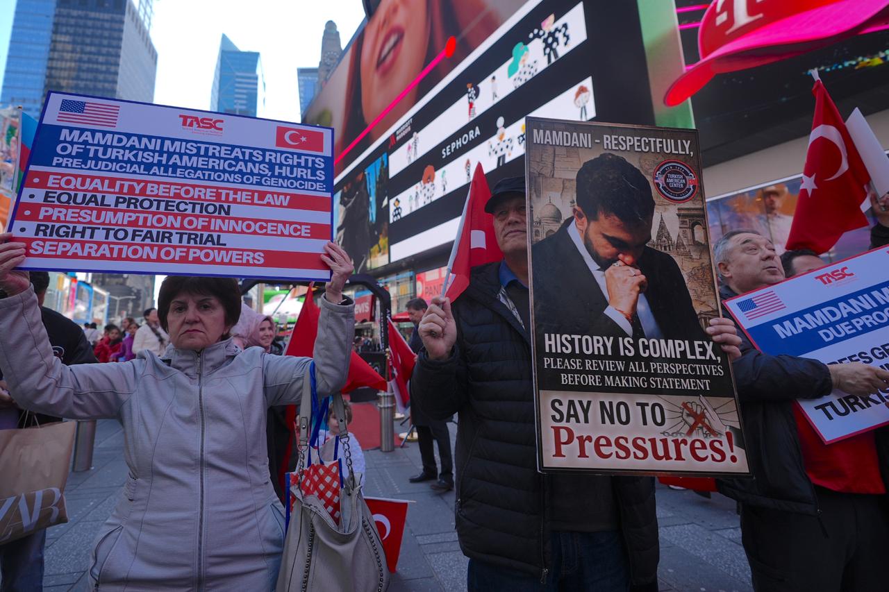 Turkish Americans protests Mamdani over 1915 remarks