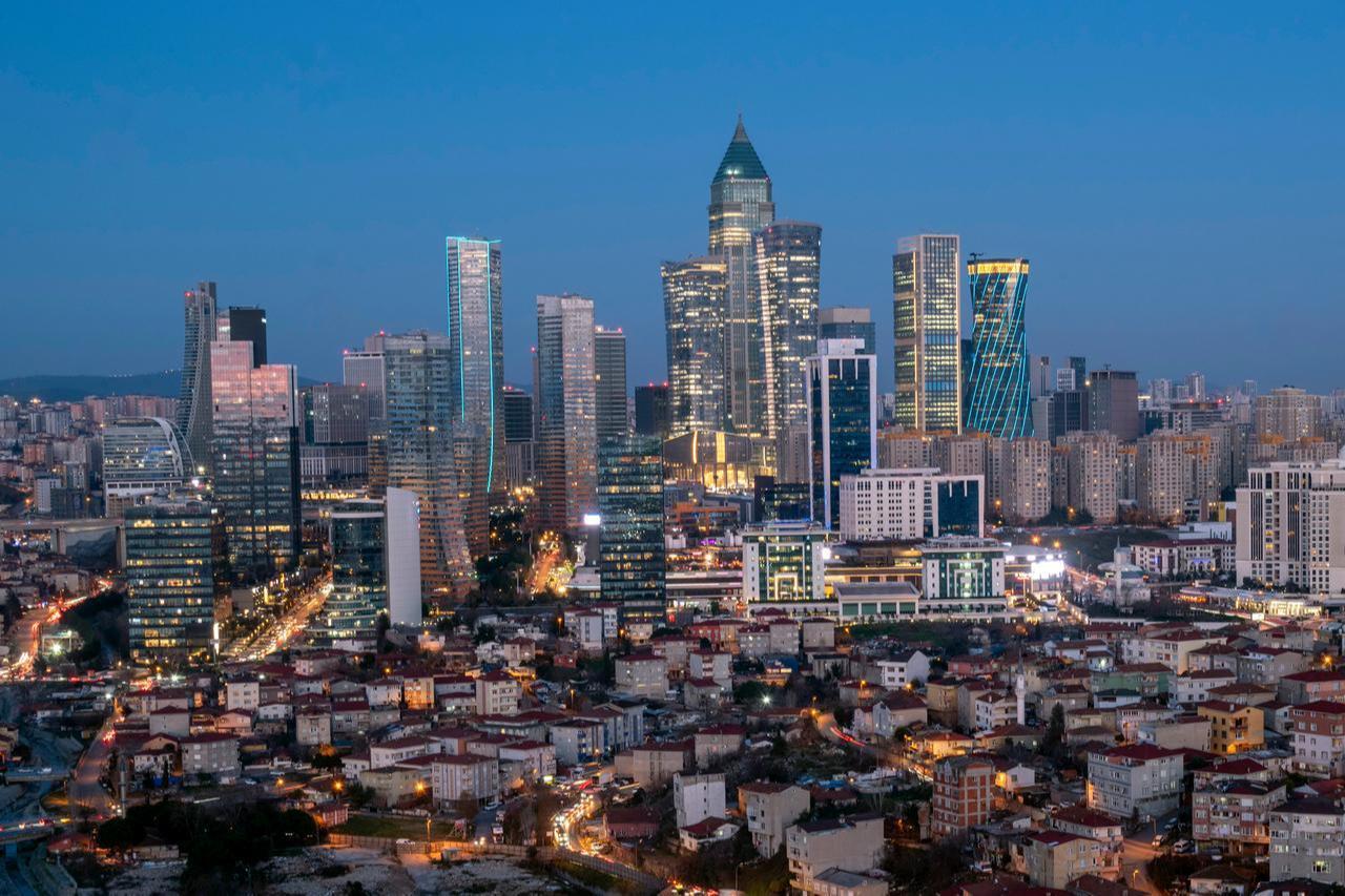 A view of the Istanbul Finance Center in Türkiye. (Adobe Stock Photo)