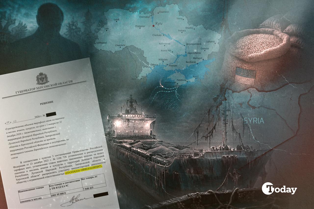 Russian ghost fleet continues to funnel stolen Ukrainian grain to Syria