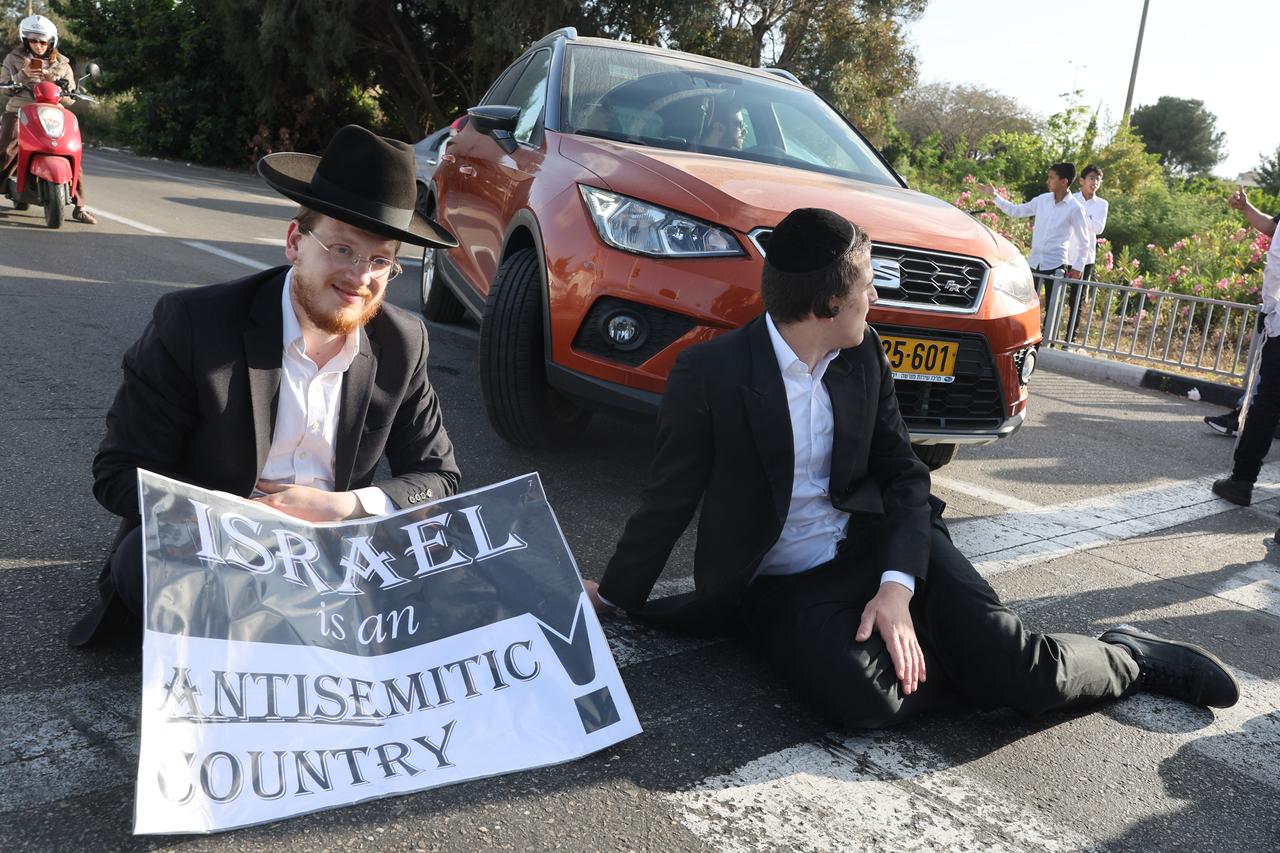 Ultra-Orthodox men storm military police chief's home after Israel draft ruling