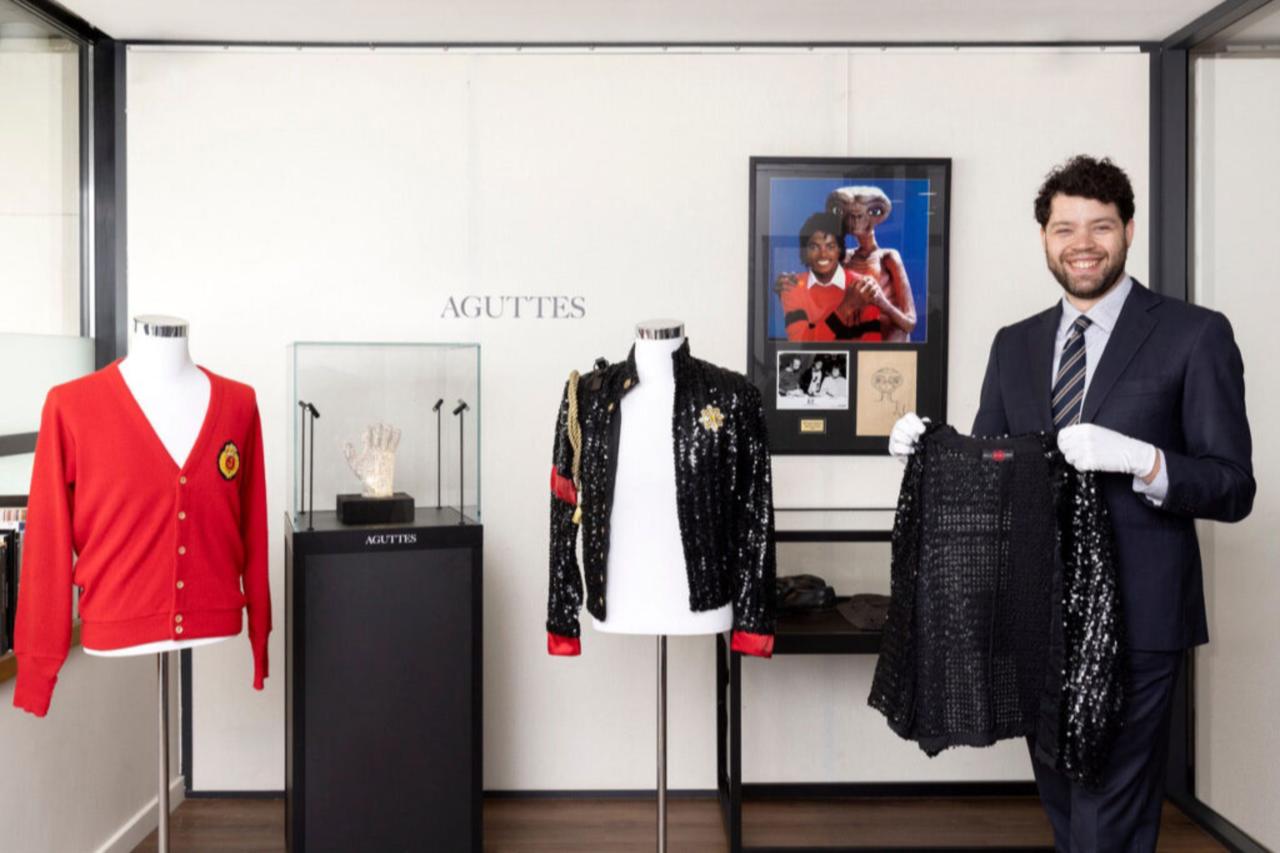 Michael Jackson memorabilia to go under the hammer in Paris, June 2026