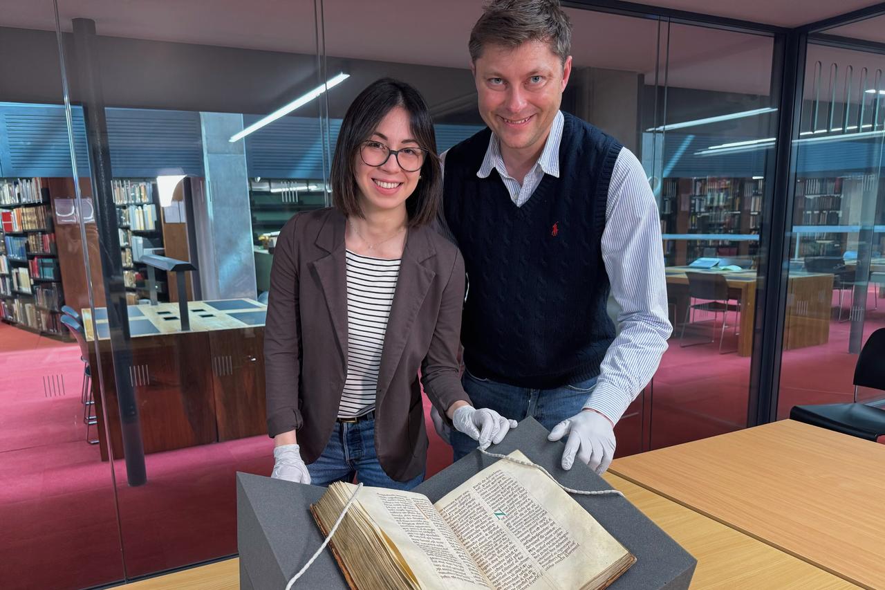 Rome manuscript long thought lost reveals earliest known English poem