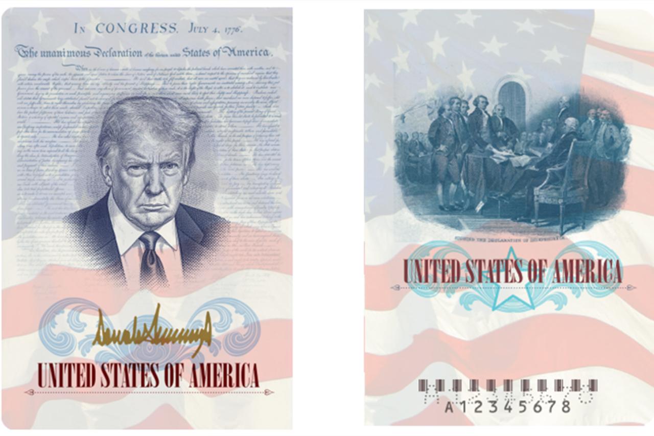 Donald Trump’s image set to appear on US passports during 250th anniversary