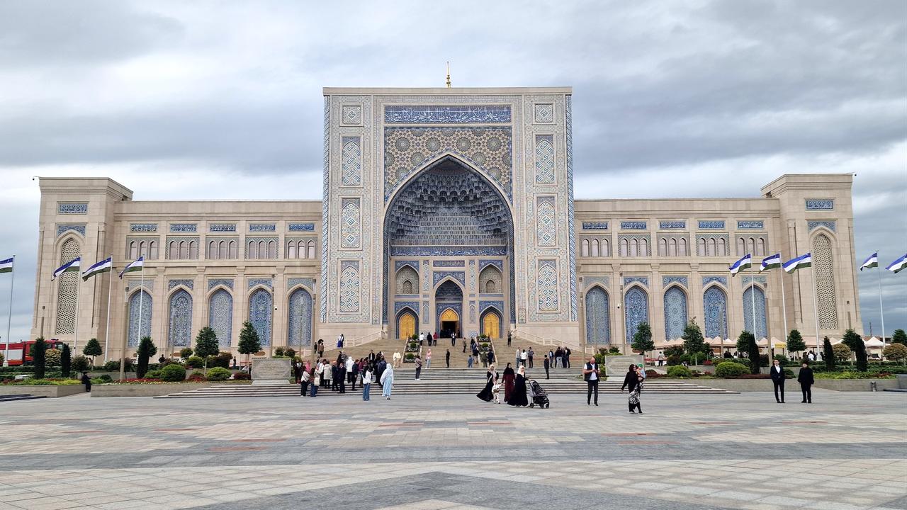 Launched under the initiative of President Shavkat Mirziyoyev, stands as a major cultural institution, integrating history with modern exhibition technologies. Tashkent, Uzbekistan, April 29, 2026. (AA Photo)