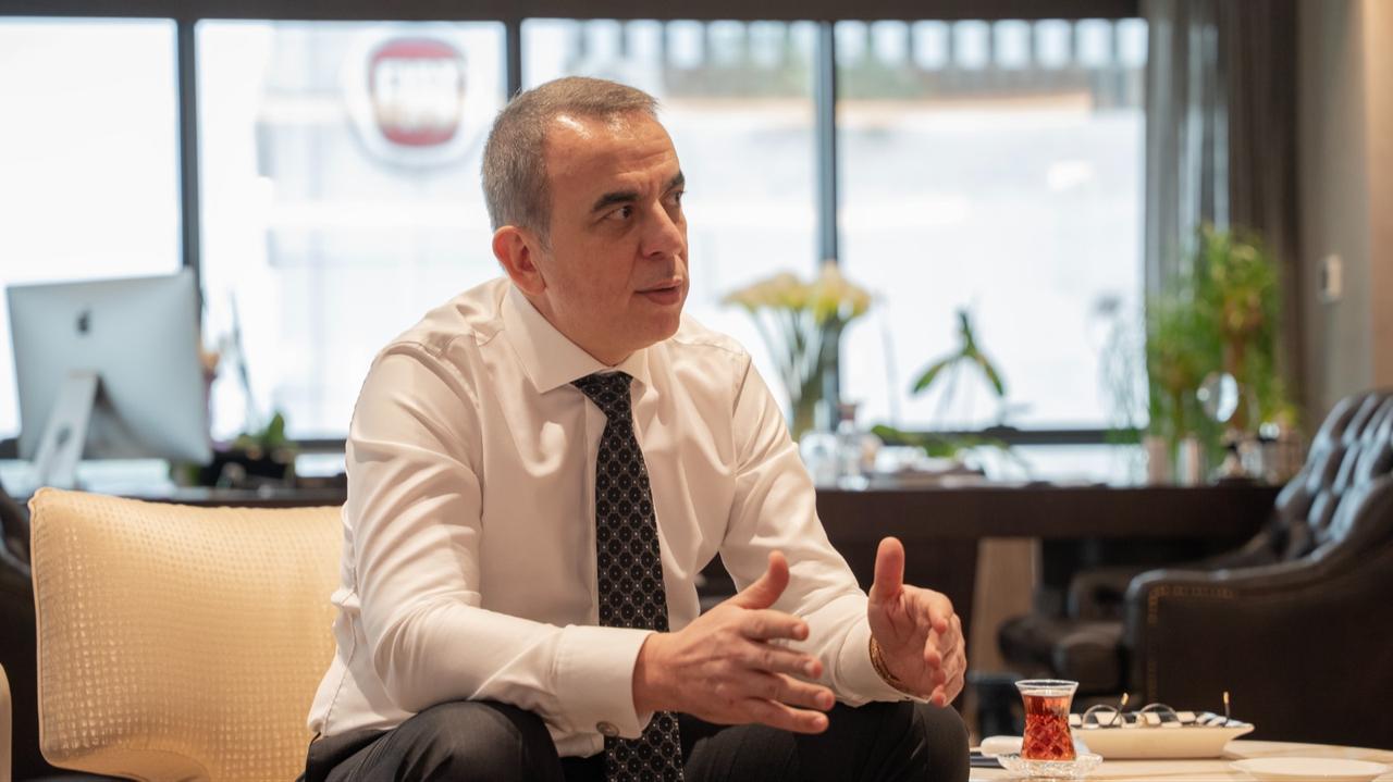 Aydin Mistacoglu during an interview with Türkiye Today on April 1, 2026. (Yusuf Oztas/Türkiye Today)