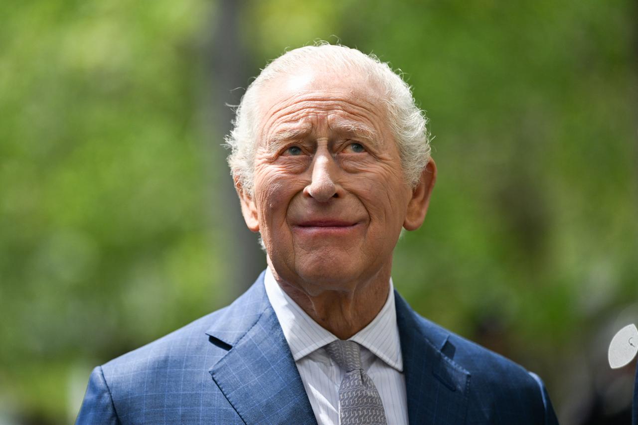 Britain's King Charles III looks on during a ceremony at the National September 11 Memorial on day three of the State Visit of King Charles III and Queen Camilla to the United States of America, April 29, 2026 in New York City, US. (AFP Photo)