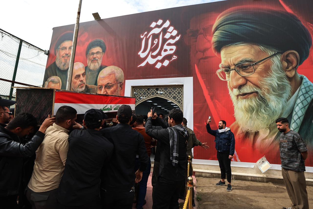 A shared office state: Subletting Iraq’s security during Iran war