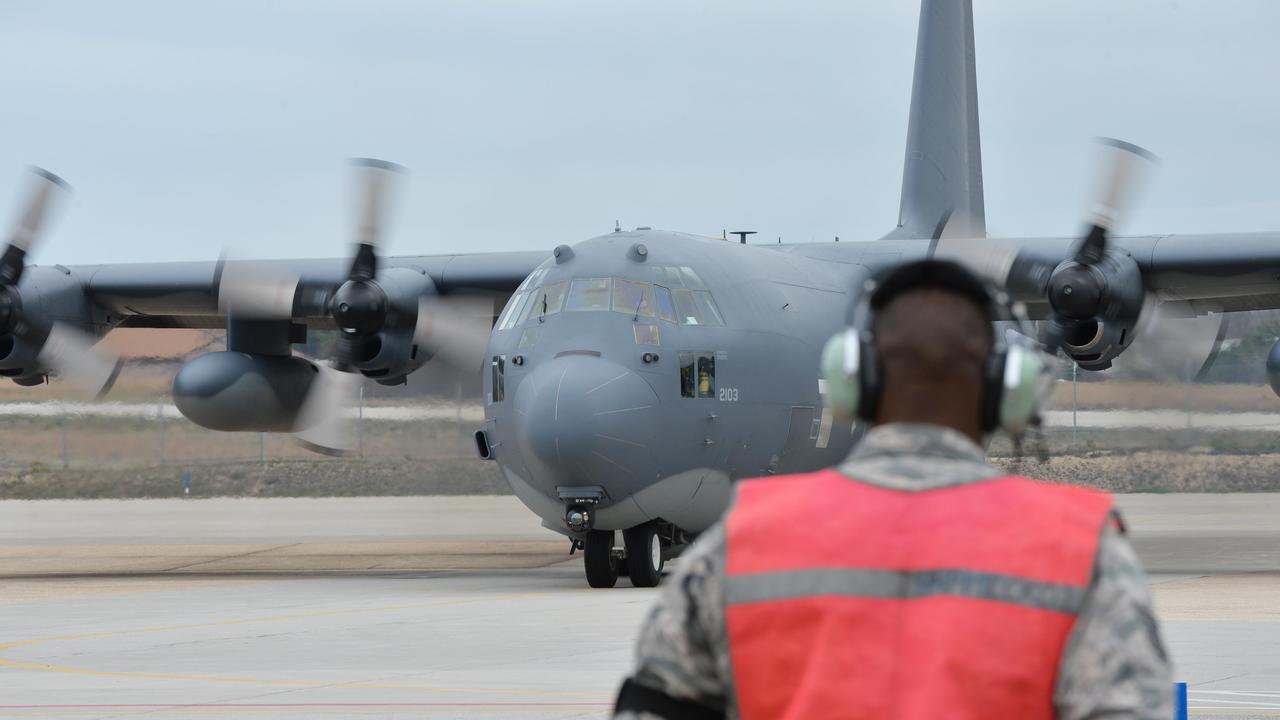 Members of New York Air National Guard’s 106th Rescue Wing prepare to take off from Westhampton Beach, N.Y., for a rescue mission at Lajes, Azores, April 24, 2017. (Photo via U.S. Air Force)