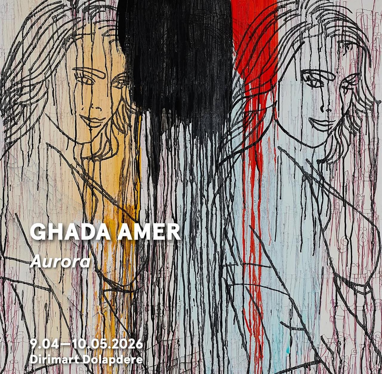 Official poster for the "Aurora" exhibition, Istanbul, Türkiye, April to May, 9 to 10, 2026. (Photo via Instagram / @dirimart)