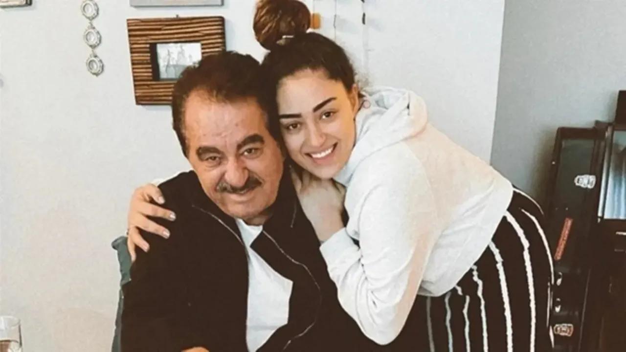 Dilan Citak embraces her father Ibrahim Tatlises before their public altercation and subsequent public lawsuit, Istanbul, Türkiye, April 8, 2026. (Photo via Türkiye Daily)