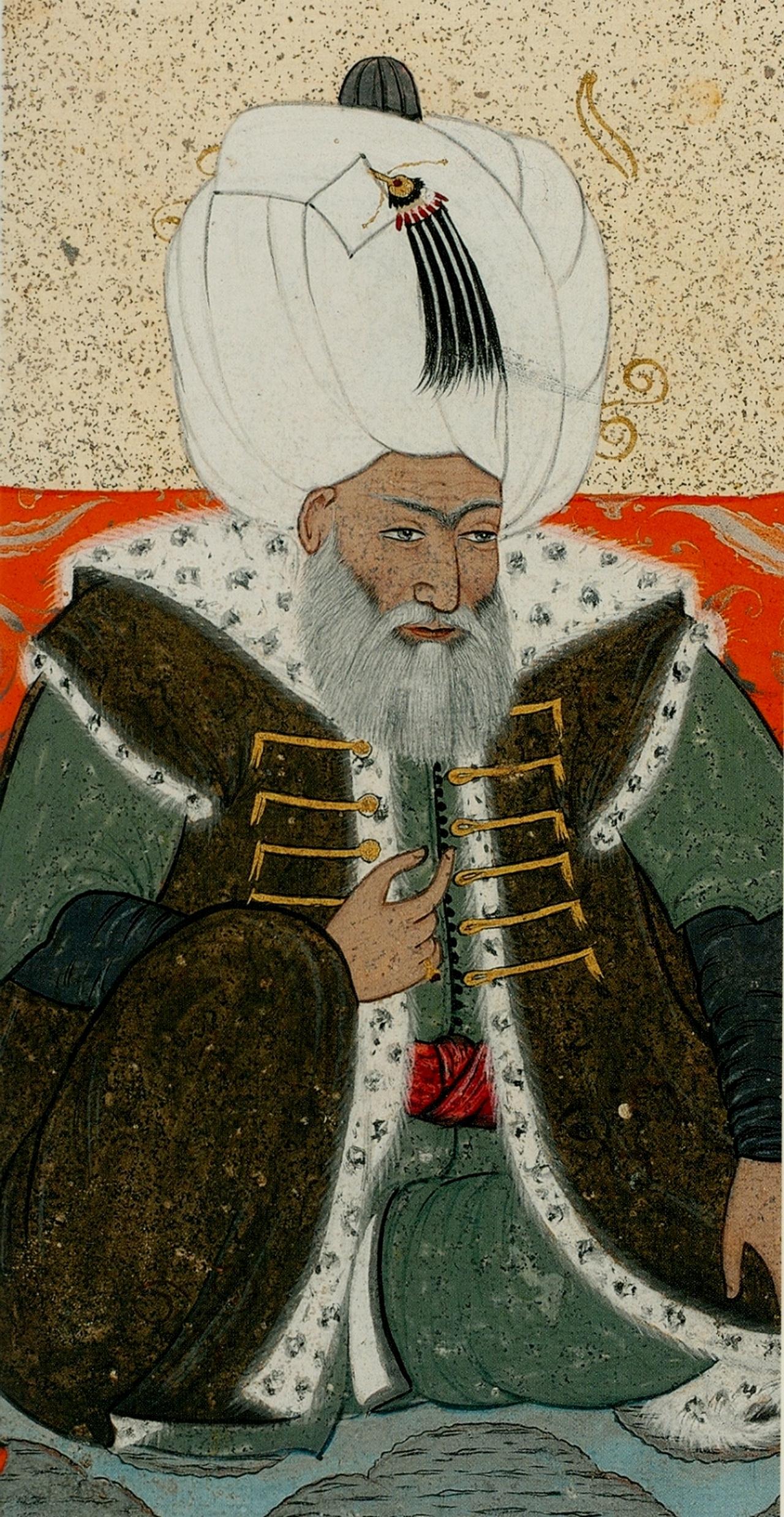Portrait of Sultan Bayezid II of the Ottoman Empire. (Image via Wikimedia)