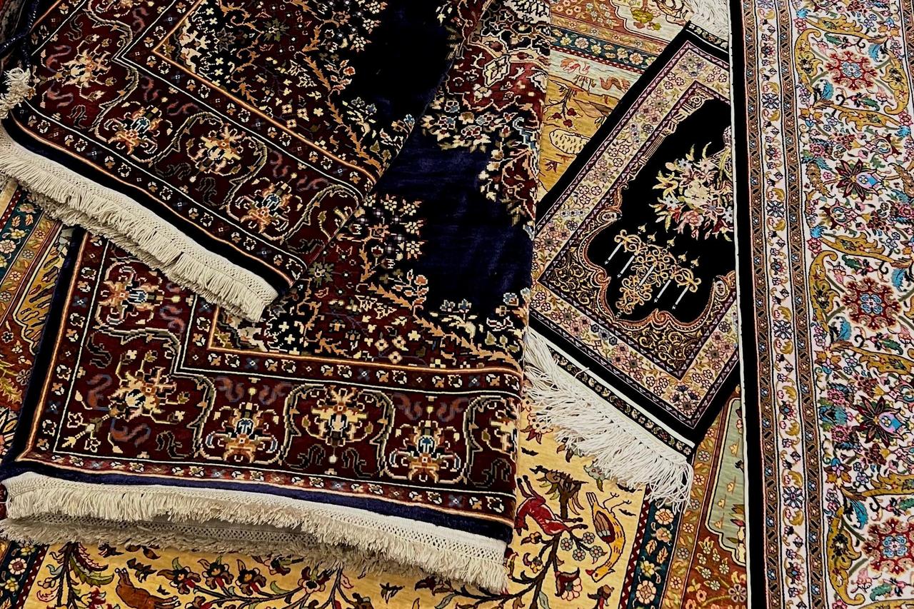 Istanbul's flying Persian carpets and echoes of Iran war