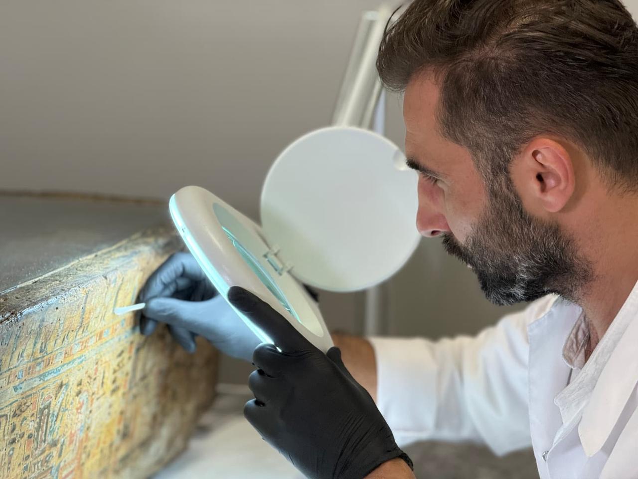 Meticulous restoration and conservation work in Türkiye’s museums ensures historical artifacts are preserved and prepared for public exhibition. (Photo via Ministry of Culture and Tourism)