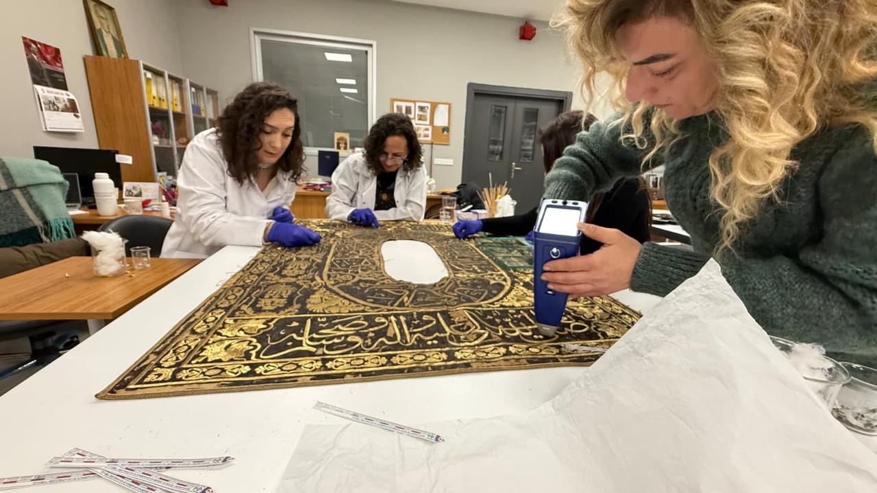 Meticulous restoration and conservation work in Türkiye’s museums ensures historical artifacts are preserved and prepared for public exhibition. (Photo via Ministry of Culture and Tourism)