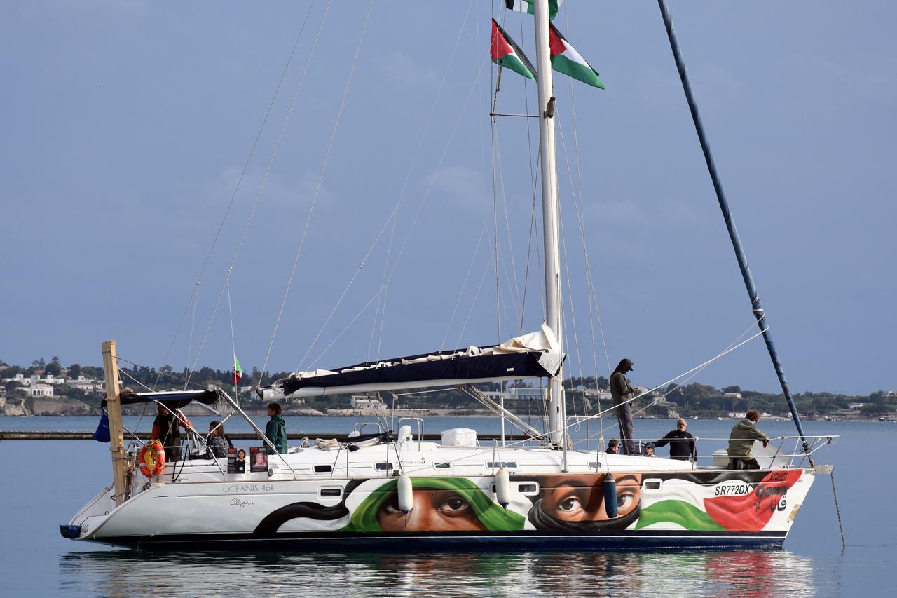 Flotilla activists disembark in Crete as US calls it a 'pro-Hamas stunt'