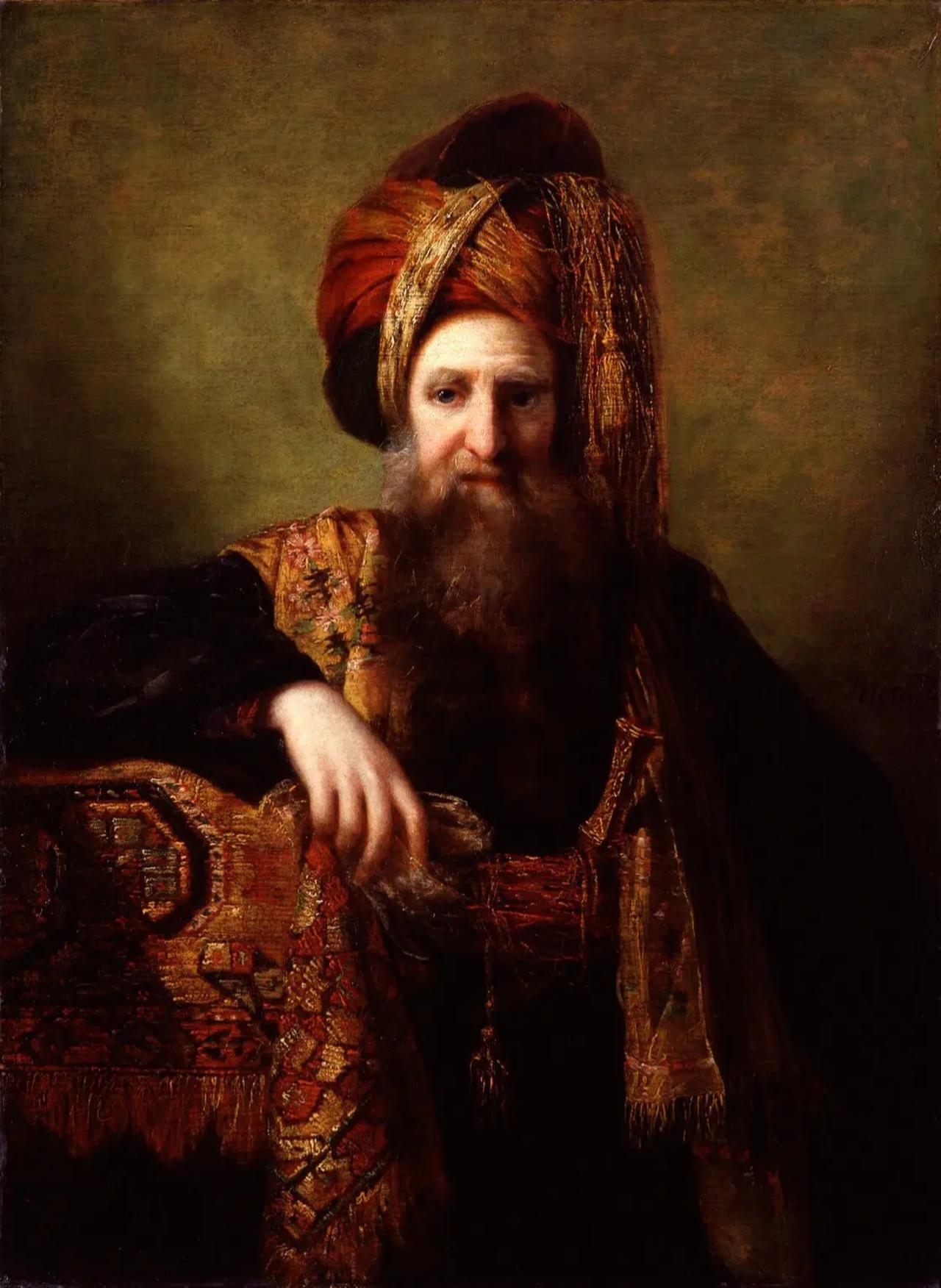 Edward Wortley Montagu the Younger in Ottoman dress, painted by Matthew William Peters in Venice, 1775. (Courtesy of National Portrait Gallery)