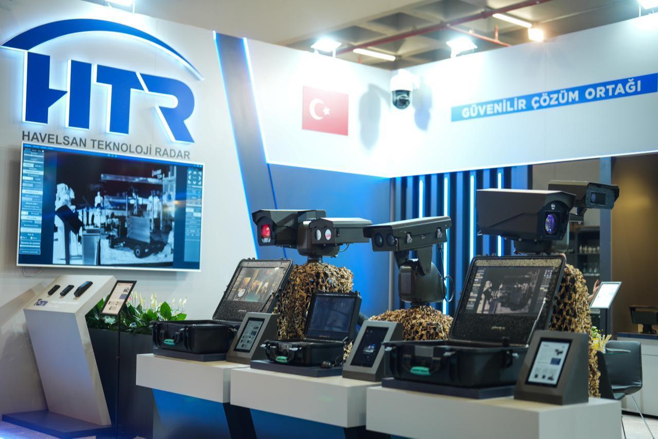 Havelsan Technology Radar's stand at the SAHA 2026 defense fair in Istanbul, Türkiye, May 7, 2026. (AA Photo)
