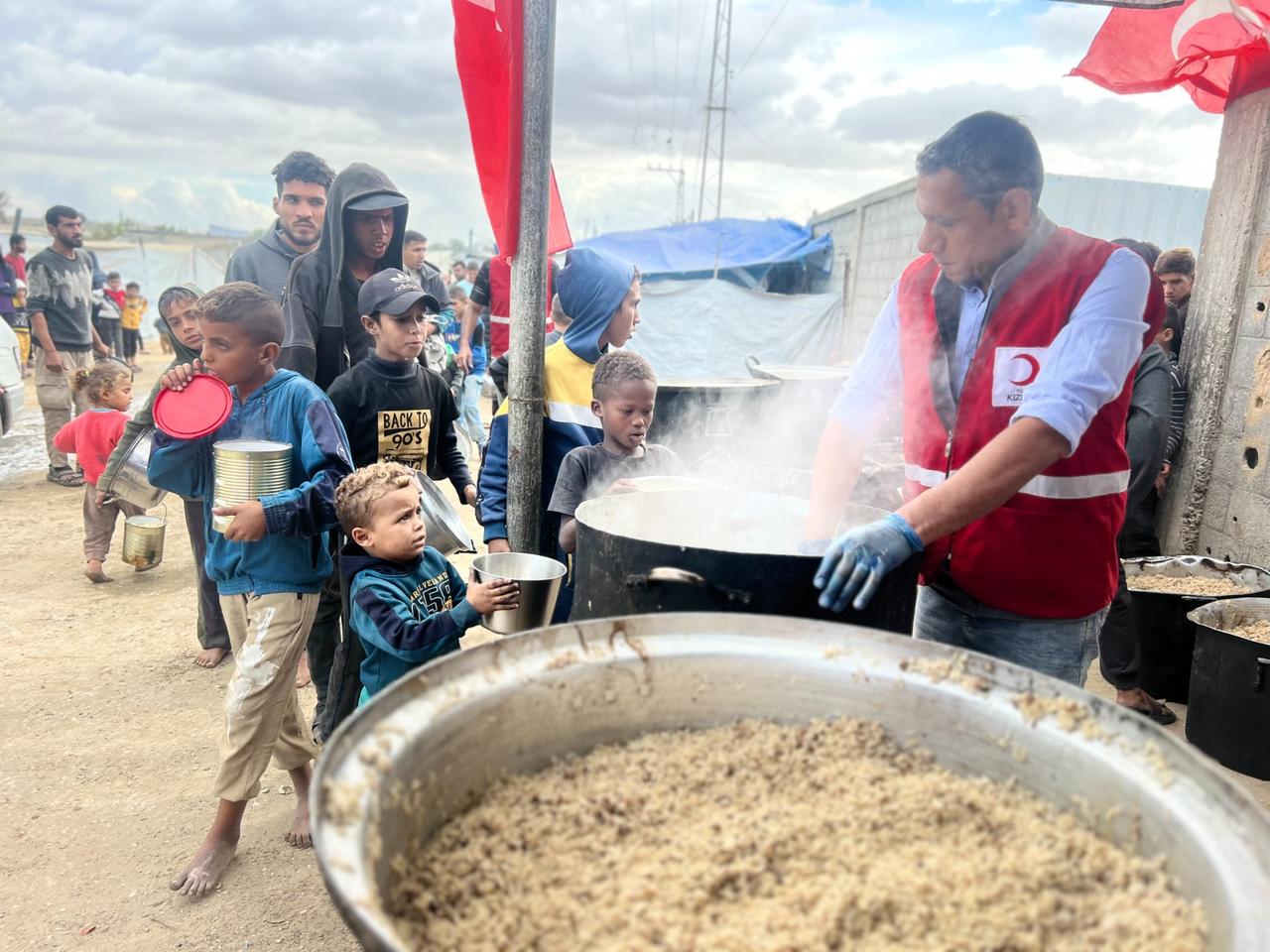 Turkish Red Crescent ranks first globally in countries reached with humanitarian aid, accessed on May 10, 2026. (Turkish Red Crescent Handout Photo)