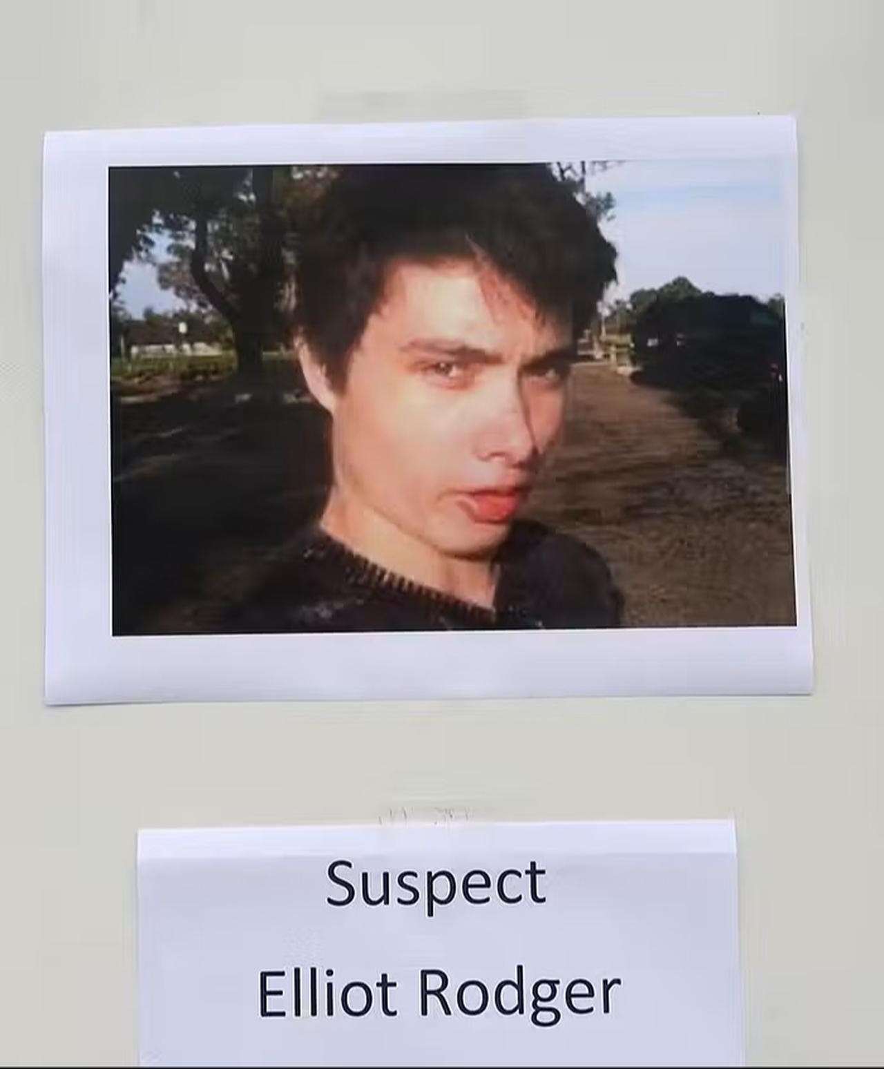 An undated photo of murder suspect Elliot Rodger is seen at a press conference by the Santa Barbara County Sheriff in Goleta, California May 24, 2014. (AFP Photo)