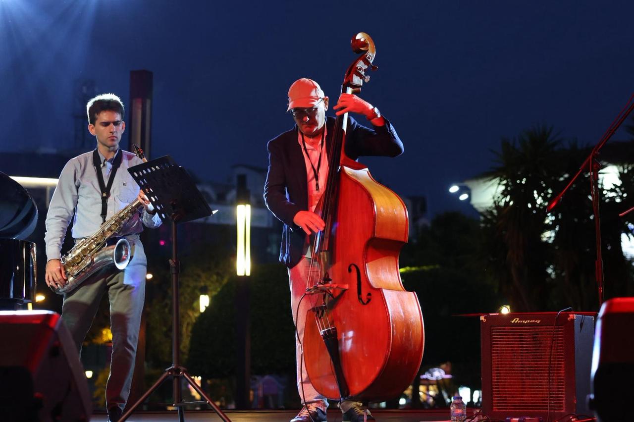 Italian “Fusion Project” delivers jazz, pop and fusion-inspired improvisational performance. Mugla, Türkiye, May 11, 2026. (AA Photo)