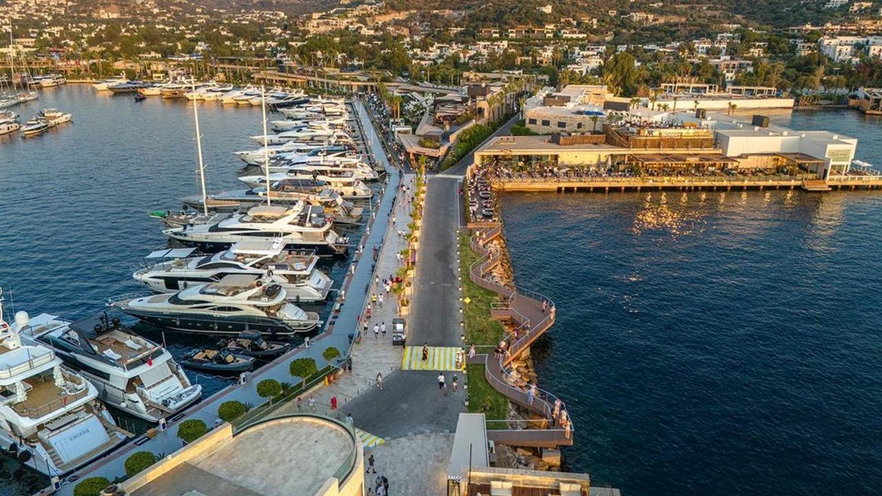 An image showing Bodrum's Yalikavak. (Yandex Image)