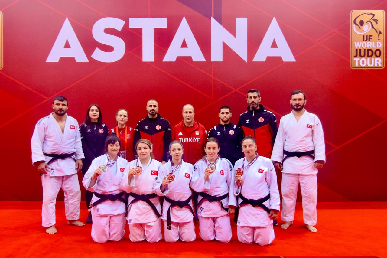 Türkiye para judokas claim 5 medals at IBSA Grand Prix in Astana