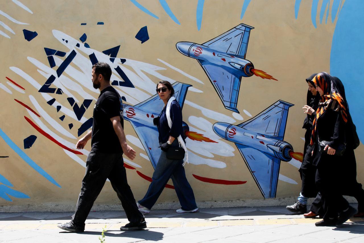A view of streets as daily life continues amid fragile ceasefire in Tehran, Iran on May 12, 2026, as geopolitical tensions rise following recent statements from the United States. (AA Photo)