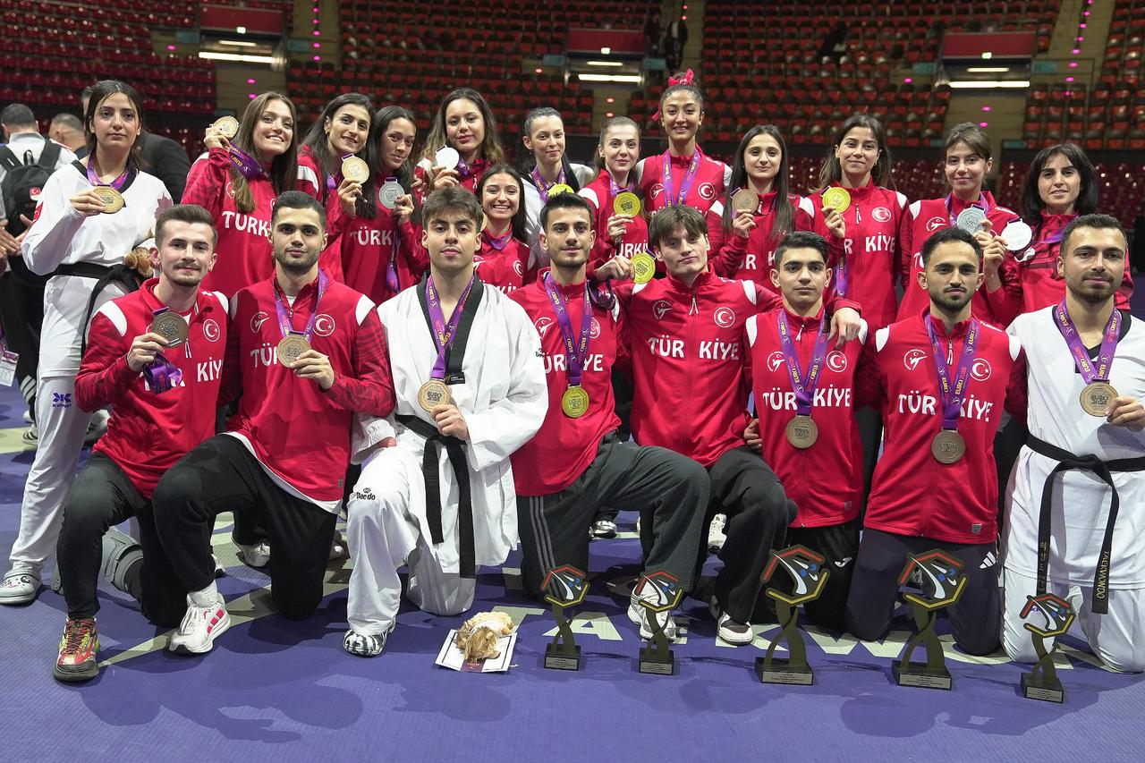 Türkiye crowned European taekwondo champions for 3rd consecutive time