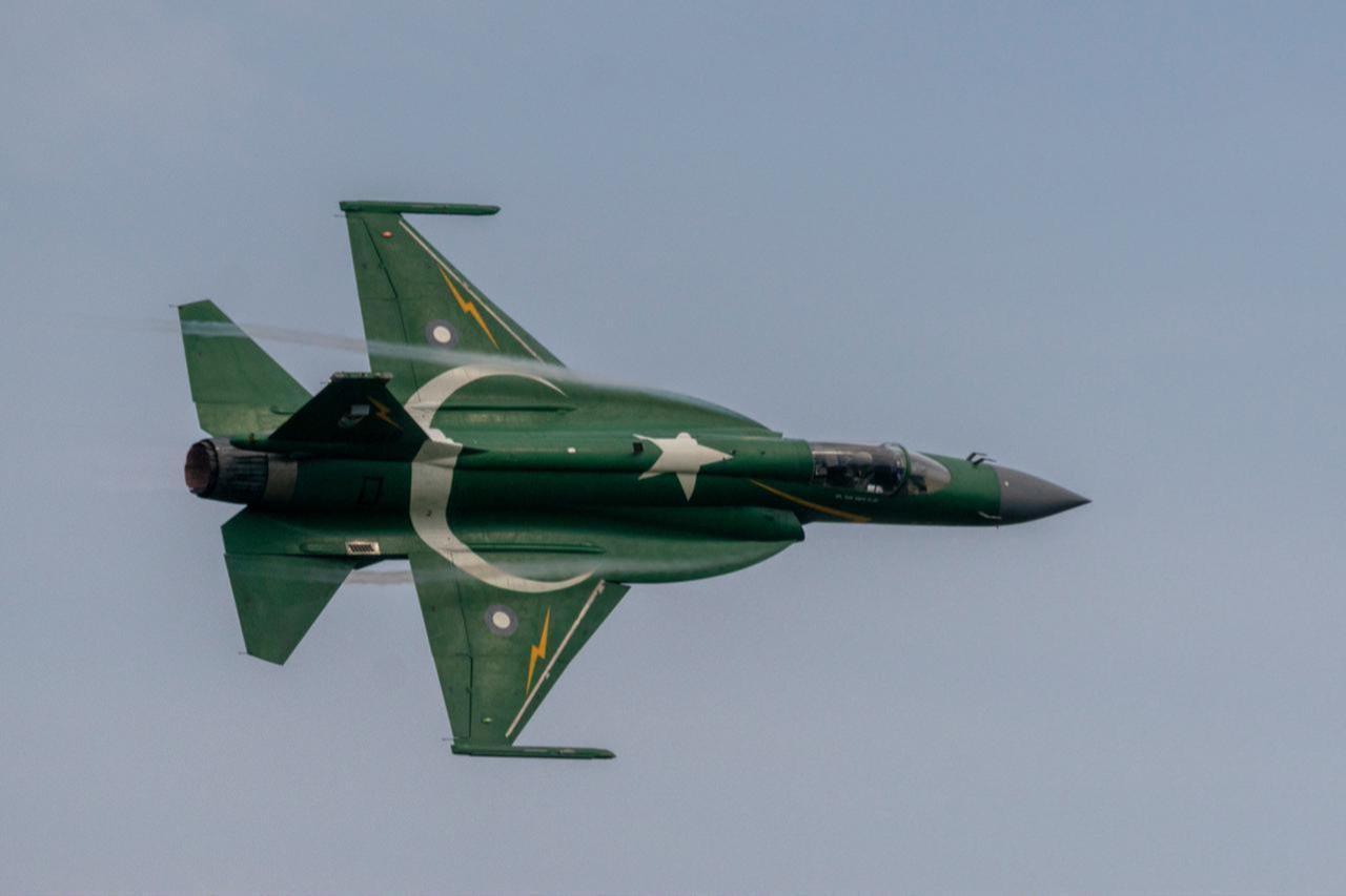 JF-17 Thunder multi-purpose fighter aircraft of Pakistan Air Force in Radom, Poland, August 2018. (Adobe Stock Photo)