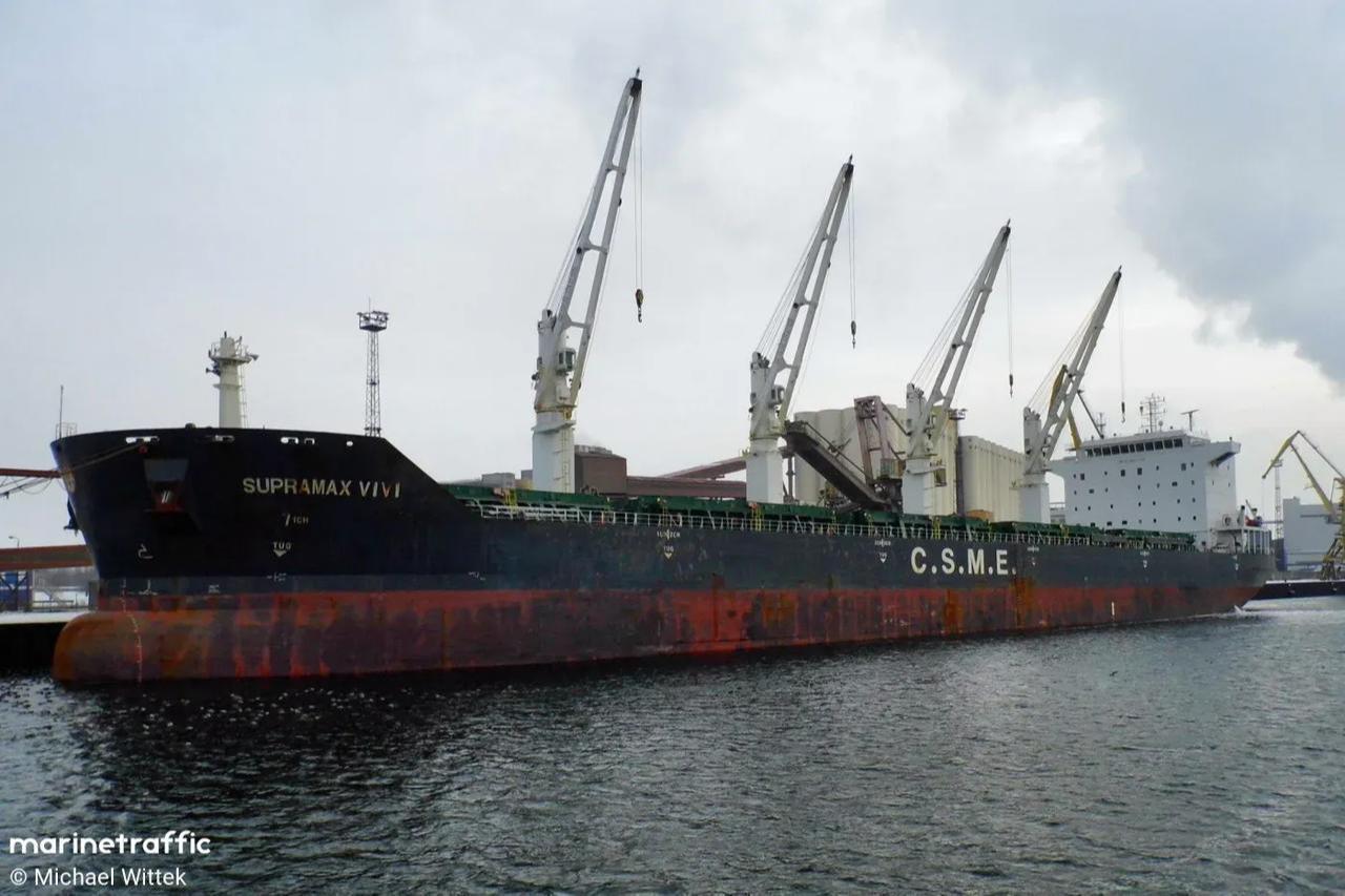 Chinese-owned cargo vessel KSL DEYANG. (Photo via marinetraffic/Michael Wittek)