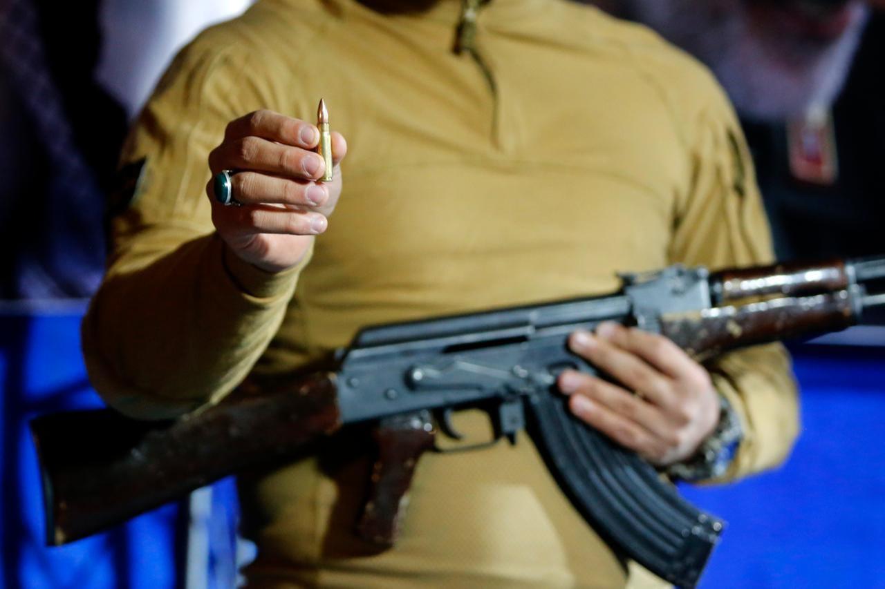 Weapons training is conducted for civilians at Vank Square in Tehran, capital of Iran, on May 17, 2026. (AA Photo)