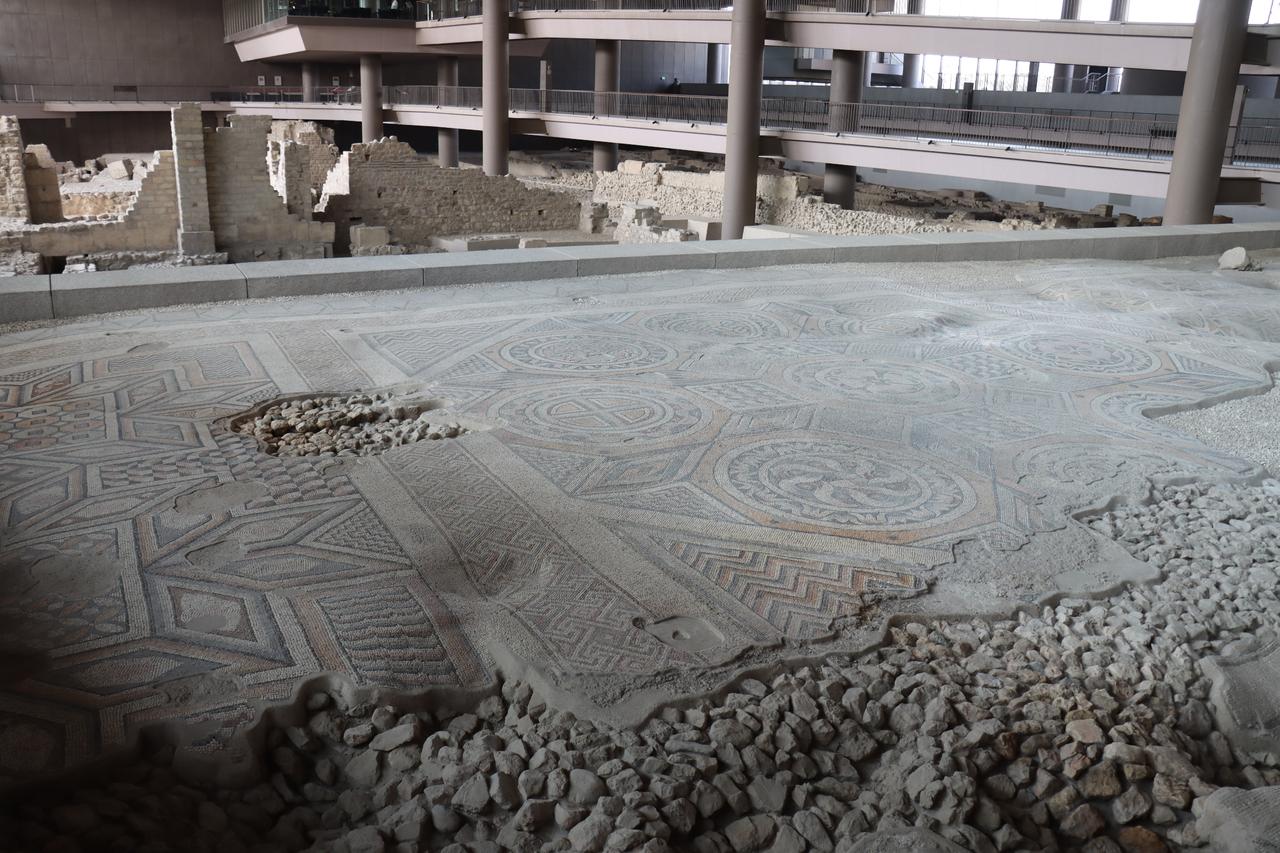 Türkiye’s massive ancient mosaic draws visitors after surviving 2023 earthquakes