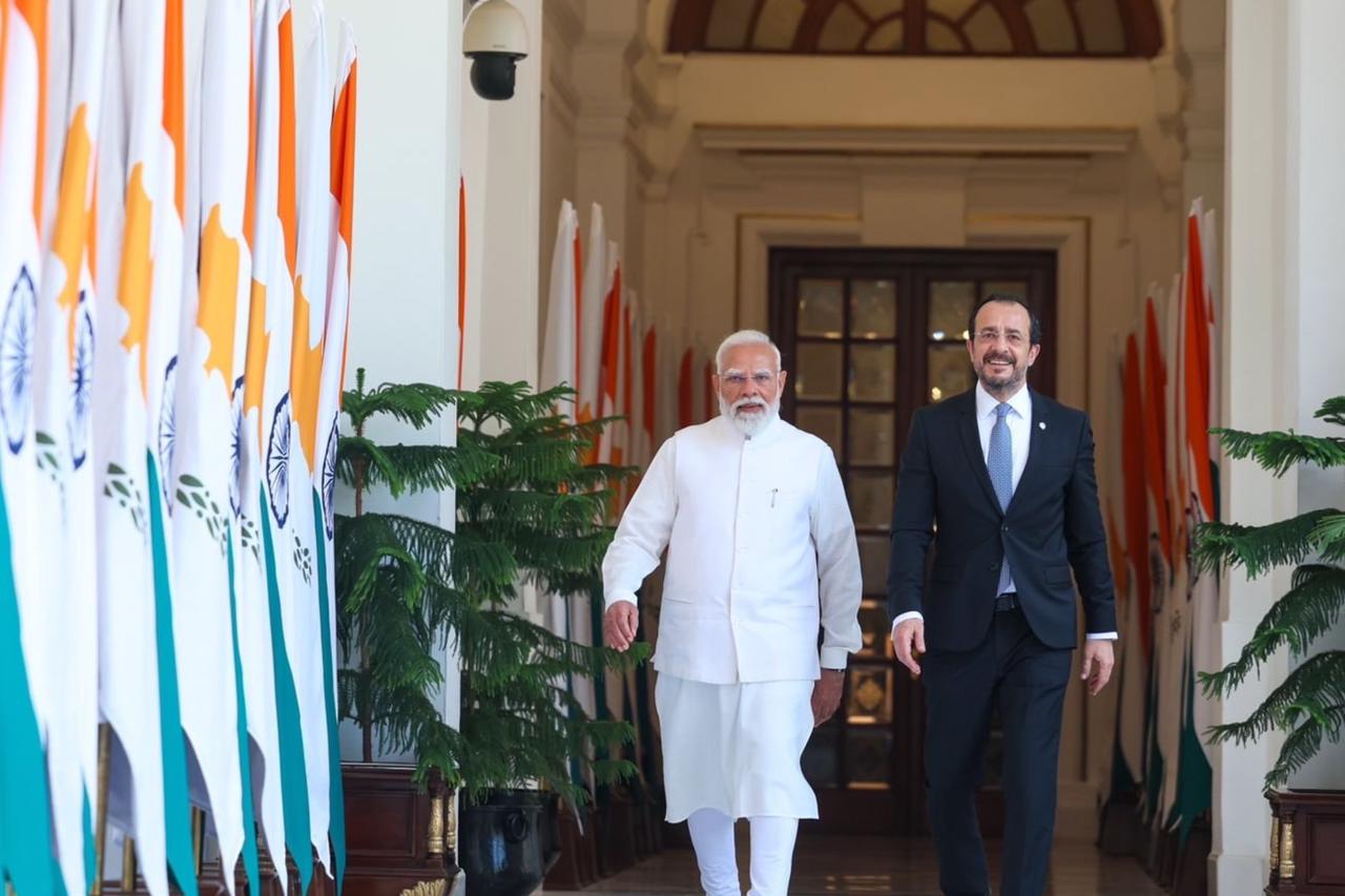 India and Greek Cyprus elevate ties to 'strategic partnership'