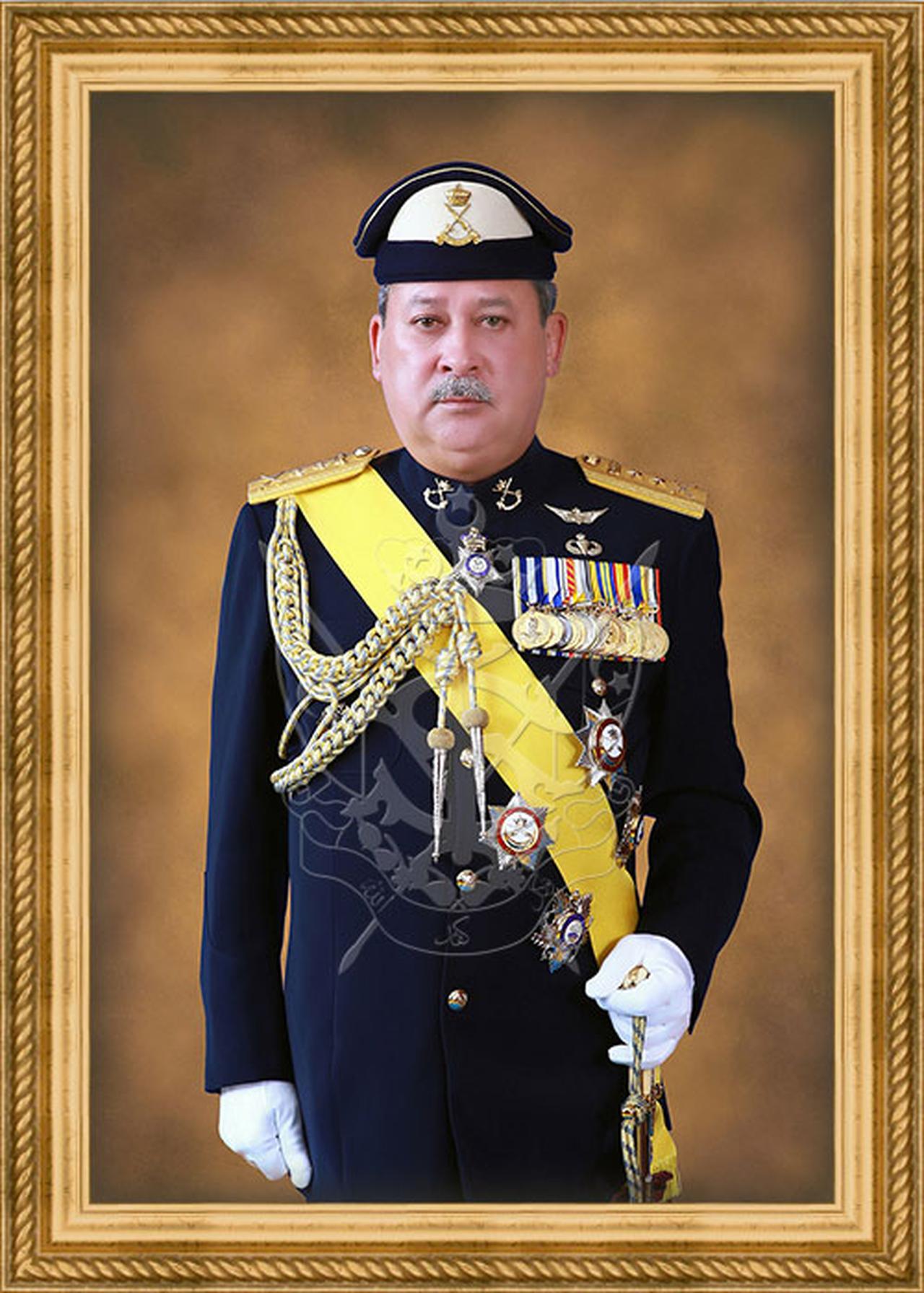 Portrait of his royal highness sultan ibrahim ibni almarhum sultan iskandar (Photo via Royal Coronation of Johor Official Website)