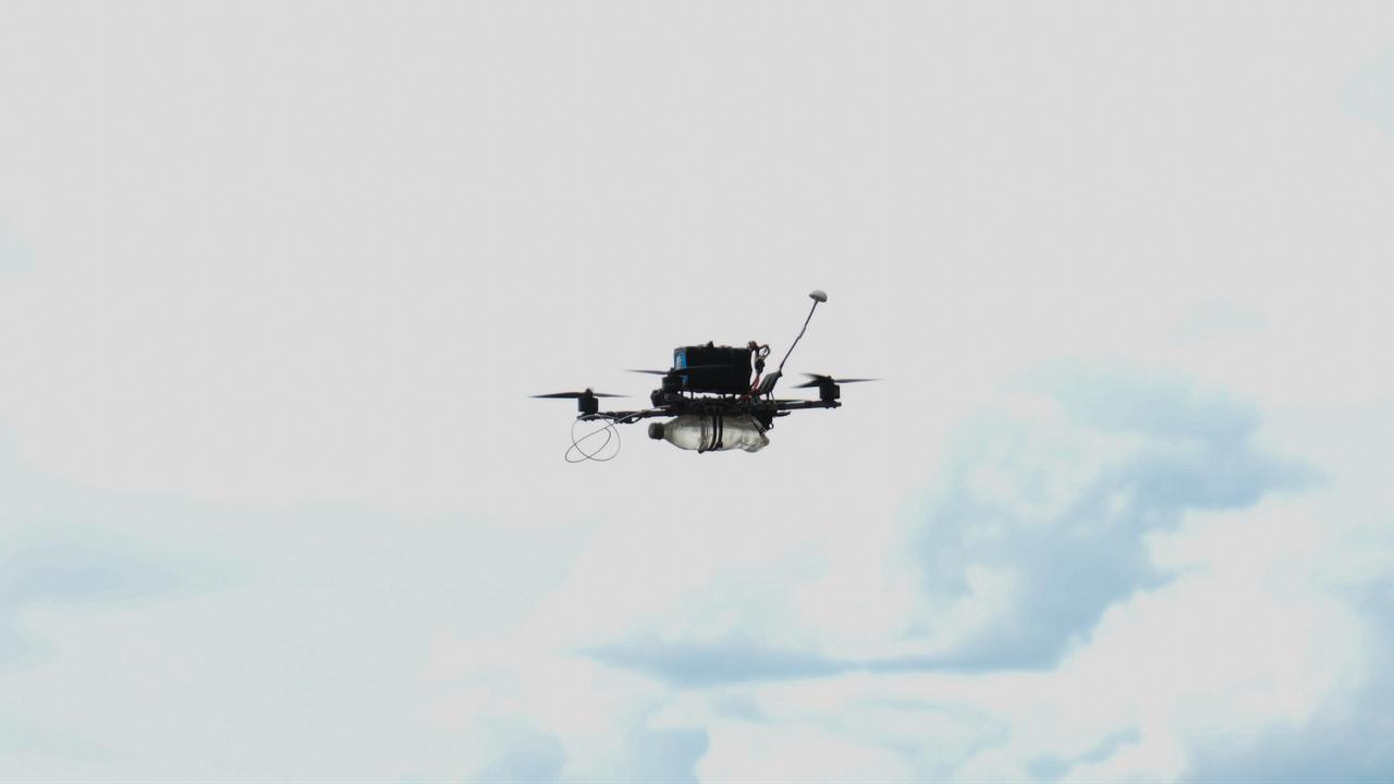 Drone training and operation is being carried out by drone training units in Ukraine’s Kharkiv region on May 21, 2026. (AA Photo)