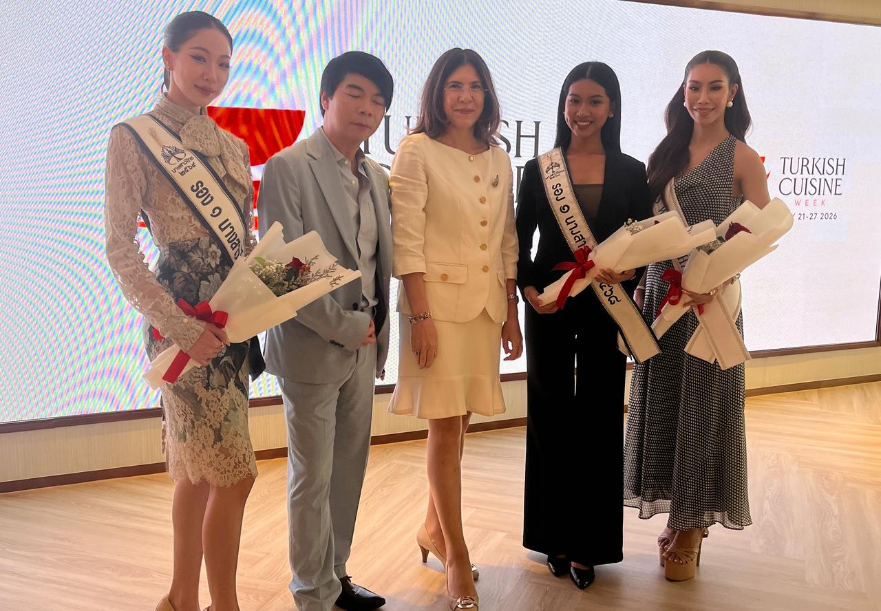 “Turkish cuisine is being promoted in the best possible way here, and our guests are very pleased,” said Türkiye Ambassador to Bangkok Julide Kayihan during the reception held as part of Turkish Cuisine Week in Bangkok, Thailand, May 22, 2026. (IHA Photo)