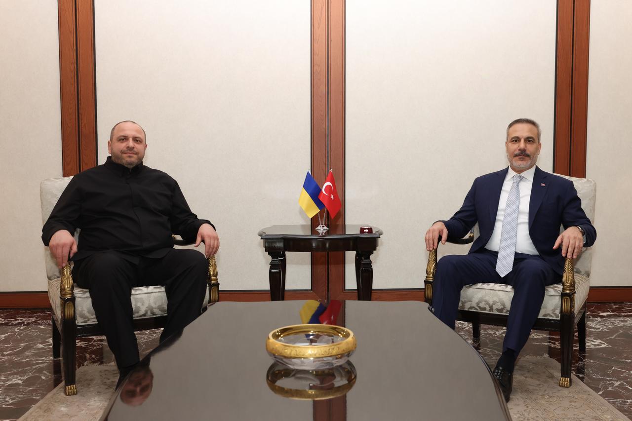 Fidan meets Ukraine's Umerov in Ankara for third time in 2026