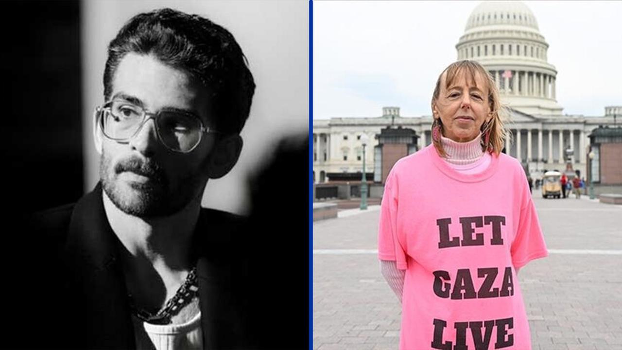 This photo combo shows  influencer Hasan Piker, CODEPINK co-founder Medea Benjamin, accessed on May 24, 2026. (AA Photo)