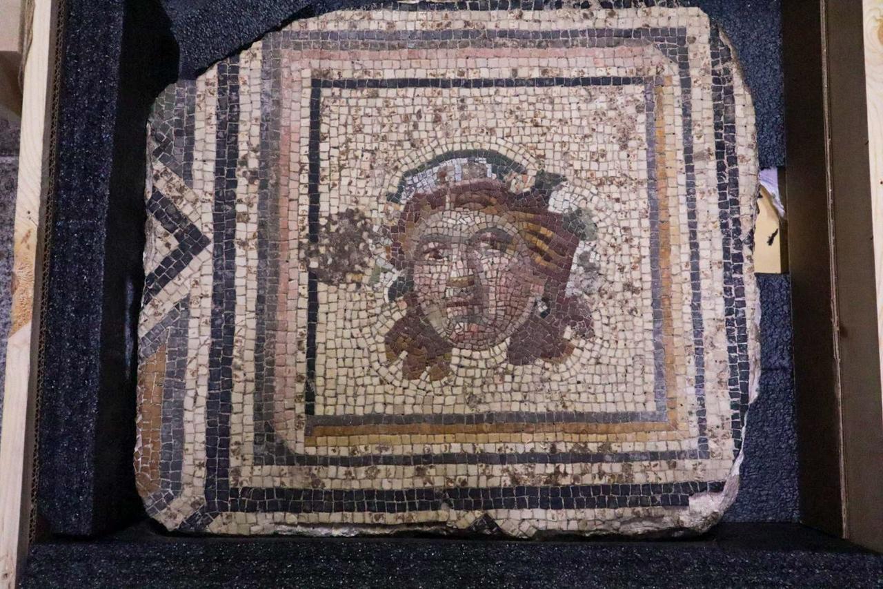 Missing panel of Zeugma’s ‘Gypsy Girl’ mosaic returns to Türkiye from US