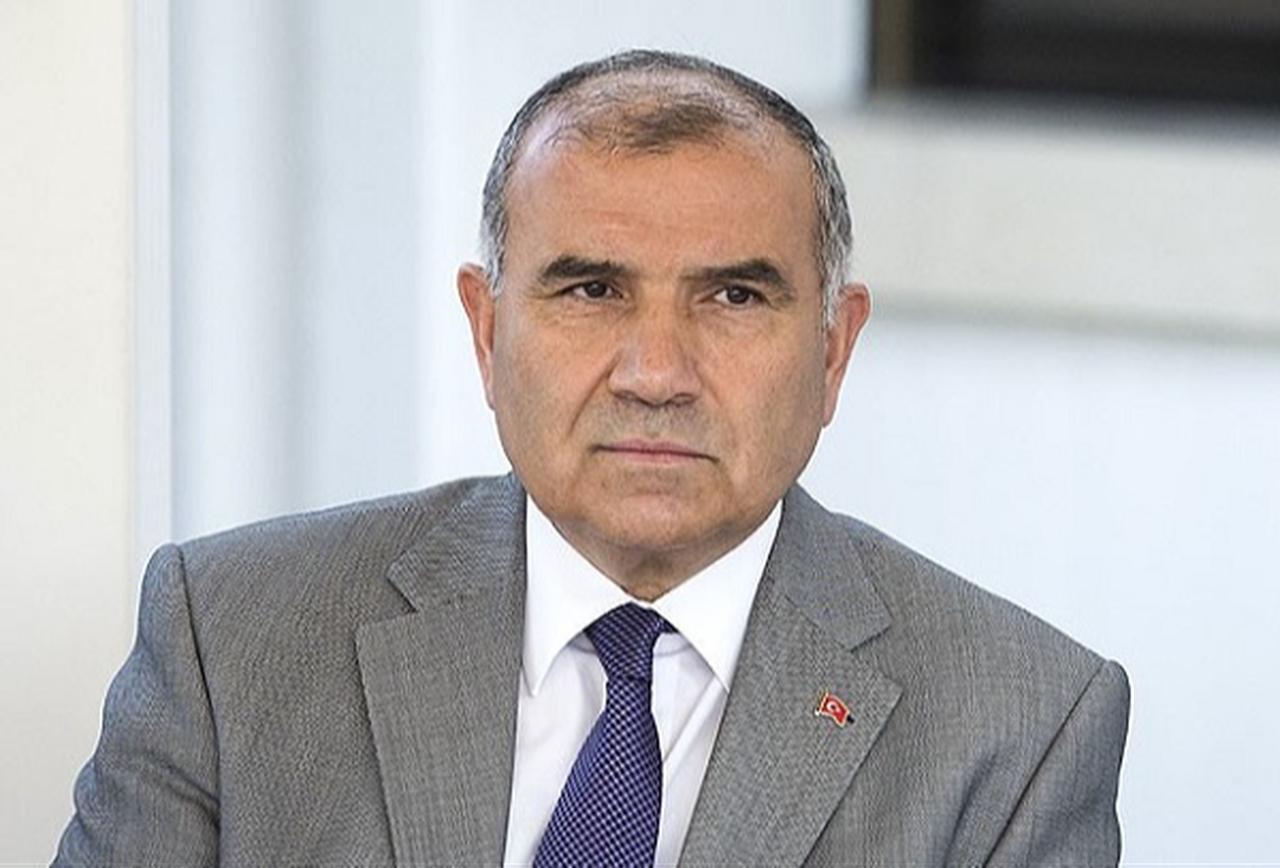 Ali Riza Alaboyun, former Turkish Minister of Energy and Natural Resources, during an interview with a reporter back in 2015 in Ankara, Türkiye. (AA Photo)
