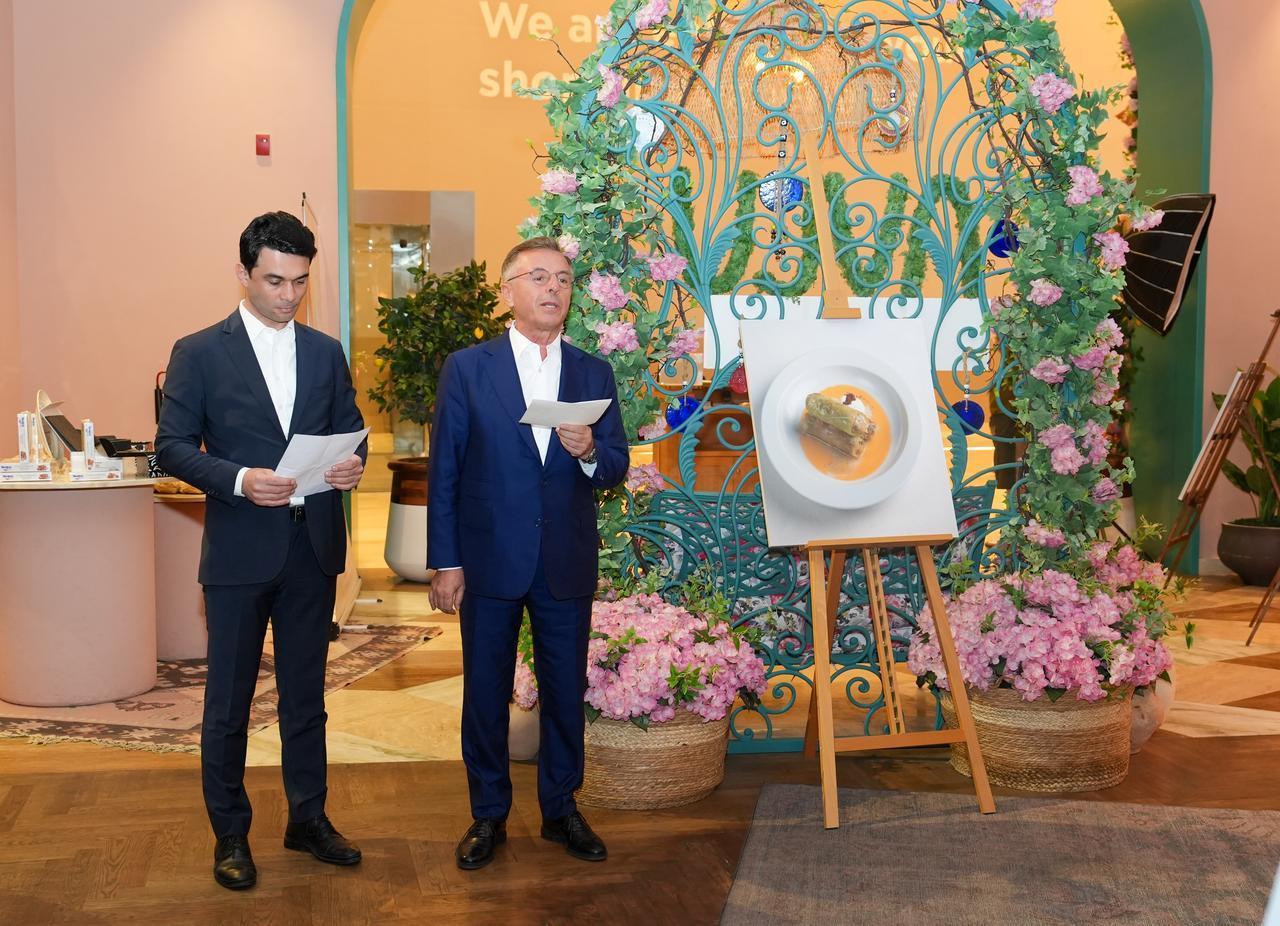 Türkiye’s Ambassador to the United Arab Emirates Lutfullah Goktas speaks during a Turkish Cuisine Week event in Abu Dhabi, UAE, May 22, 2026. (AA Photo)