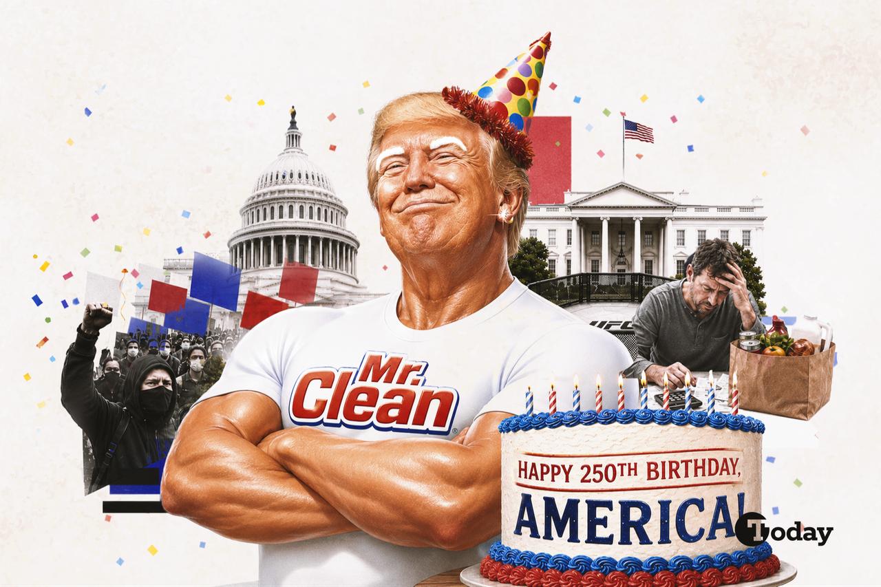 Trump turns 80, America nears 250, and 175 million can’t read the label
