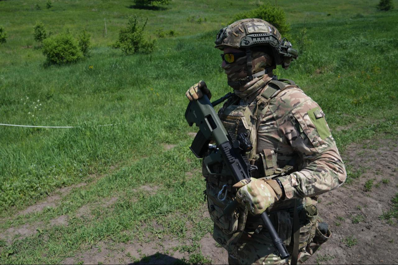 Military activity continues in Ukraine’s Sumy Oblast, located approximately 20 kilometers from the Russian border, May 23, 2026. (AA Photo)