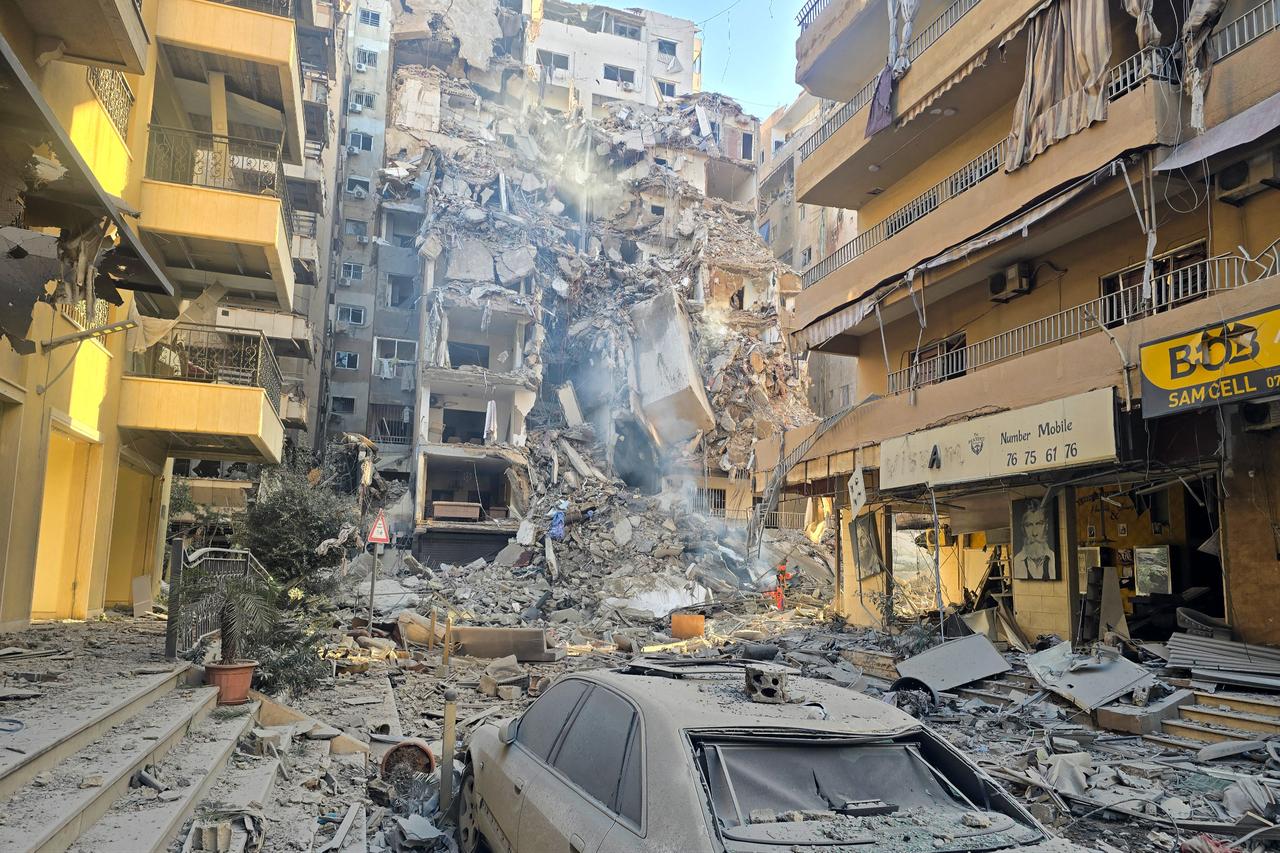 Israel reports over 600 strikes in south Lebanon this week