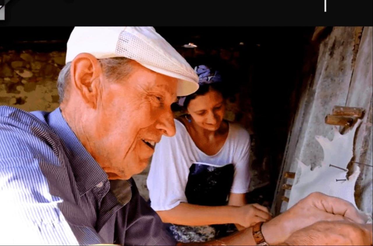 A 71-year veteran of traditional leatherworking, Arac dedicated his life to sustaining an almost lost craft rooted in antiquity. (IHA Photo)