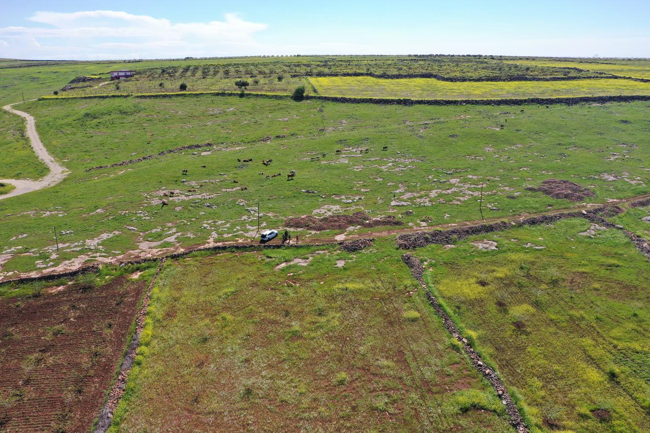 General view of Yogunburc in Sanliurfa, where China will carry out its first-ever archaeological excavation project in Türkiye as part of the Tas Tepeler initiative, April 30, 2026. (AA Photo)